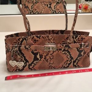 Stuart Weitzman Pink Leather Purse